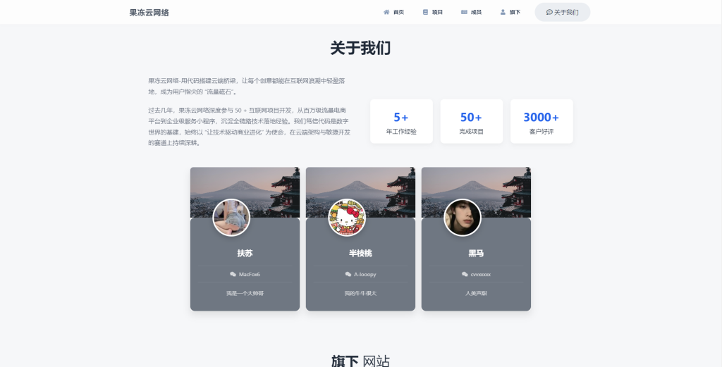 图片[3]-团队官网模板 工作室官网模版 layui框架开发Codebase后台UI 多种管理后台源码-扶苏资源网